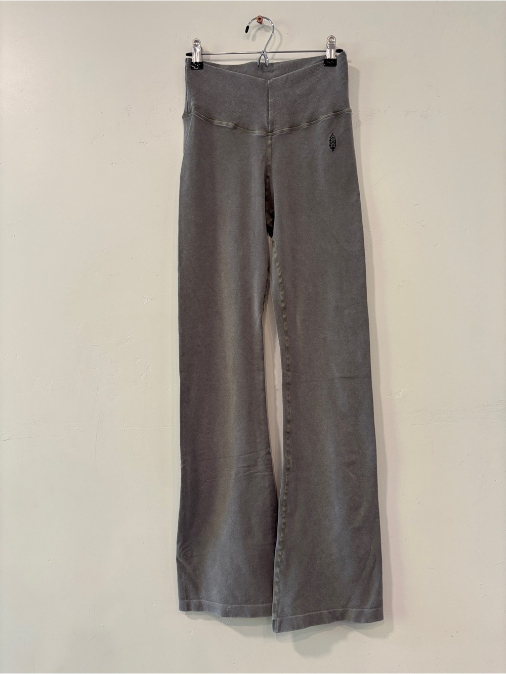 Movement Free People Go To Smooth Flare Leggings Washed Driftwood Pilates XS